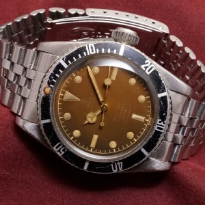 チュードル サブマリーナ Ref-7924 Big Crown Tropical Dial