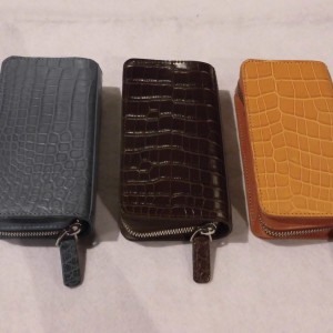 LIBERTAS Watch Case Crocodile  2P