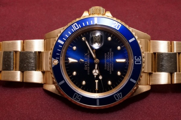 ロレックス サブマリーナ DATE Ref-16808 Blue Nipple Dial（RD-67／1988年)の詳細写真4枚目