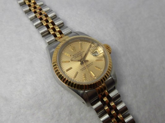 レディース ロレックス Ref.69173 Tapestry Dial SS/YG（LR-67／1986年)の詳細写真6枚目