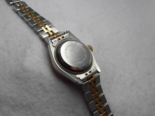 レディース ロレックス Ref.69173 Tapestry Dial SS/YG（LR-67／1986年)の詳細写真8枚目