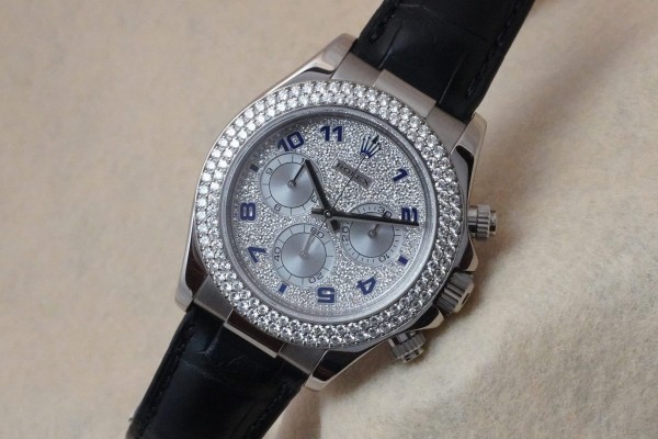 ロレックス  デイトナ Ref-116589RBR PAVE DIAMOND DIAL GUARANTEE（RD-97／2001年)の詳細写真3枚目