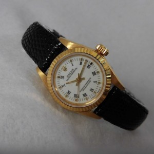 レディース ロレックス Ref.67198  Roman Dial 18KYG