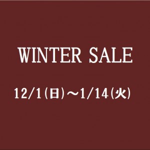 Winter Sale 開催の件