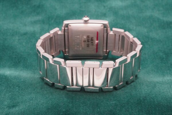 カルティエ TANK FRANCAISE LM 18KWG 2366 BOX&GUARANTEE（12／2000s)の詳細写真5枚目