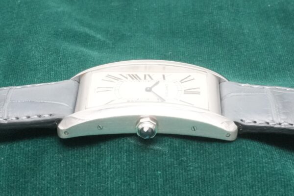 カルティエ TANKAMERICAN  XL 1736 18KWG（03／1990s)の詳細写真4枚目