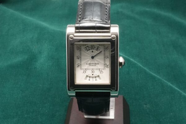 カルティエ TANK A AND A VIS CPCP TIME & CALENDAR APERTUREST（04／2000s)の詳細写真2枚目