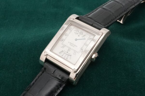カルティエ TANK A AND A VIS CPCP TIME & CALENDAR APERTUREST（04／2000s)の詳細写真3枚目