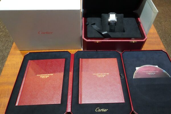 カルティエ TANK A AND A VIS CPCP TIME & CALENDAR APERTUREST（04／2000s)の詳細写真9枚目