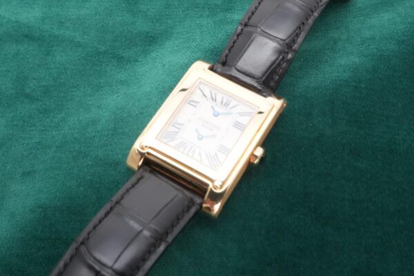 カルティエ TANK A AND A VIS CPCP DUAL TIME ZONE 2551（06／2000s)の詳細写真3枚目