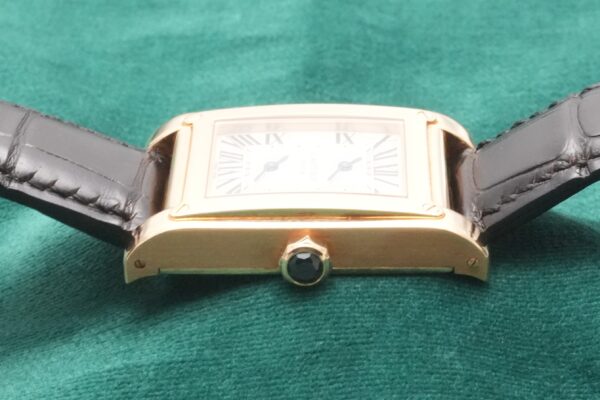 カルティエ TANK A AND A VIS CPCP DUAL TIME ZONE 2551（06／2000s)の詳細写真4枚目