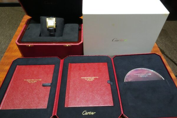 カルティエ TANK A AND A VIS CPCP DUAL TIME ZONE 2551（06／2000s)の詳細写真8枚目