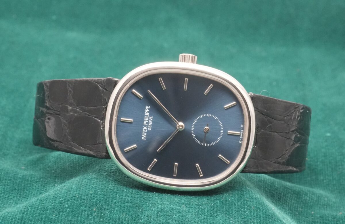 パテック・フィリップ GOLDEN ELLIPSE WG BLUE DIAL 3978(14/1990s)