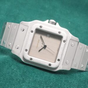 カルティエ SANTOS CARREE LM SS 2960 GHOST DIAL