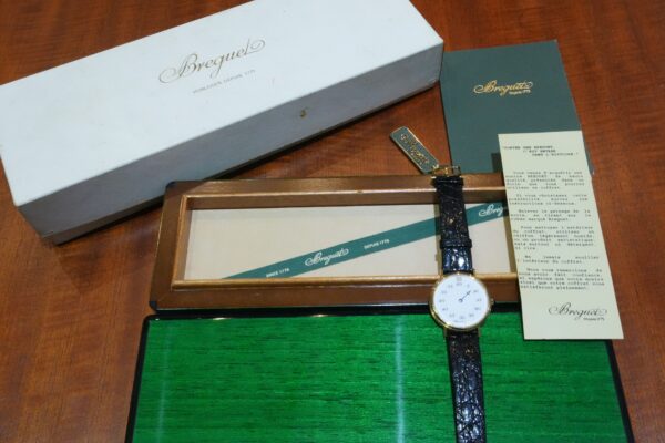BREGUET CLASSIQUE JUMP HOUR REF.3420BA HEURES SAUTANTES（02／1990年代)の詳細写真8枚目
