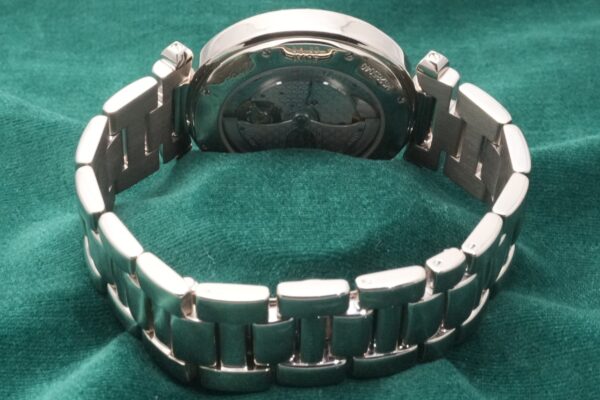 カルティエ 2402 PASHA GRID 38mm 18KWG（10／2000年前後)の詳細写真7枚目