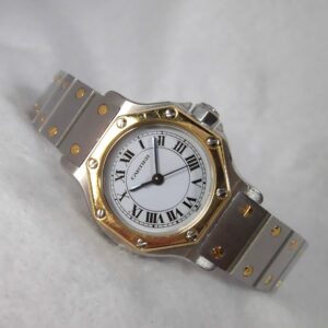 レディース カルティエ SANTOS OCTAGON YG/SS