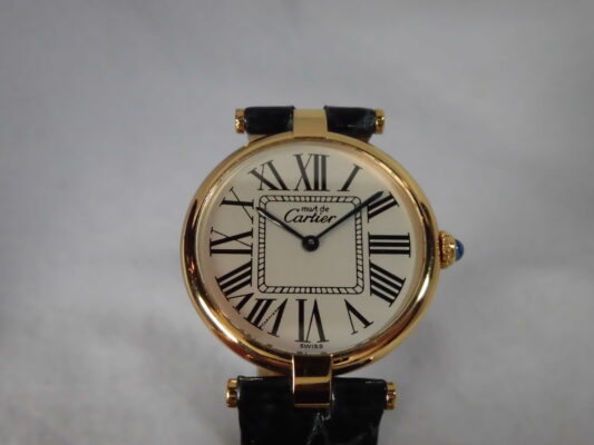カルティエ MUST VENDOME VERMEIL（ML-14／1990ｓ)の詳細写真5枚目
