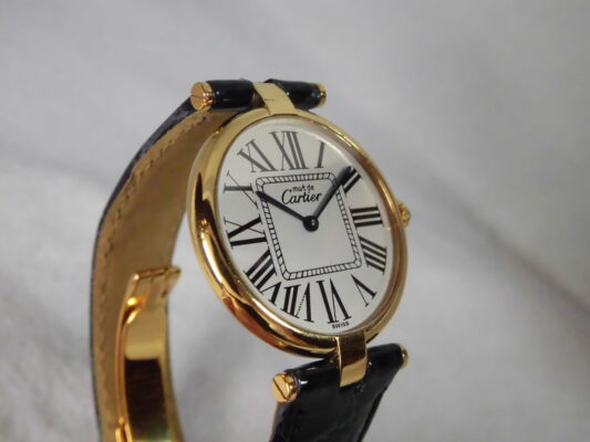 カルティエ MUST VENDOME VERMEIL（ML-14／1990ｓ)の詳細写真7枚目