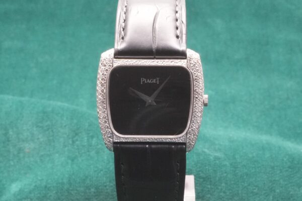 PIAGET Ref.94585 WHITEGOLD DIAMOND ONYX DIAL（PL01／1980s)の詳細写真2枚目