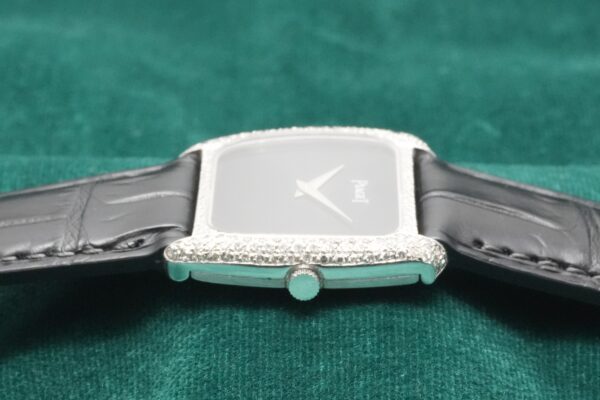 PIAGET Ref.94585 WHITEGOLD DIAMOND ONYX DIAL（PL01／1980s)の詳細写真5枚目