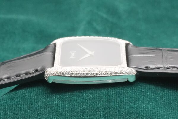 PIAGET Ref.94585 WHITEGOLD DIAMOND ONYX DIAL（PL01／1980s)の詳細写真6枚目
