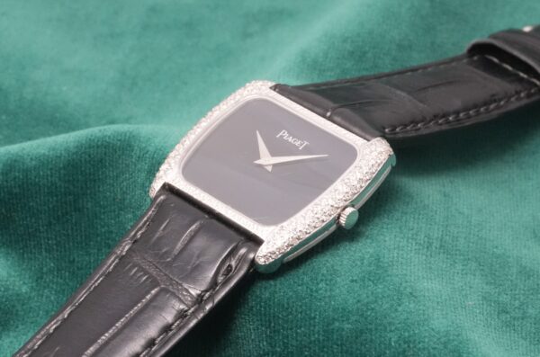 PIAGET Ref.94585 WHITEGOLD DIAMOND ONYX DIAL（PL01／1980s)の詳細写真3枚目