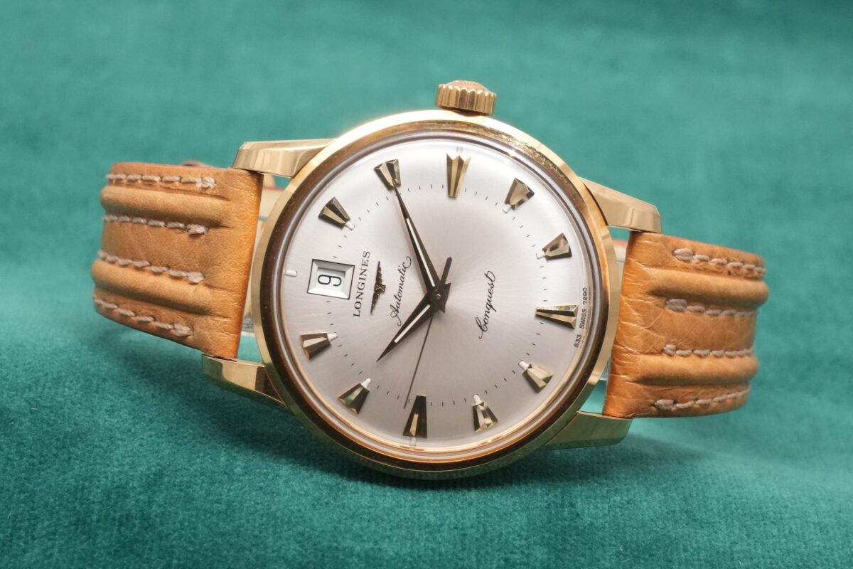 LONGINES CONQUEST HERITAGE 18KPG Ref.L1.611.6.78.1(01/1990s)
