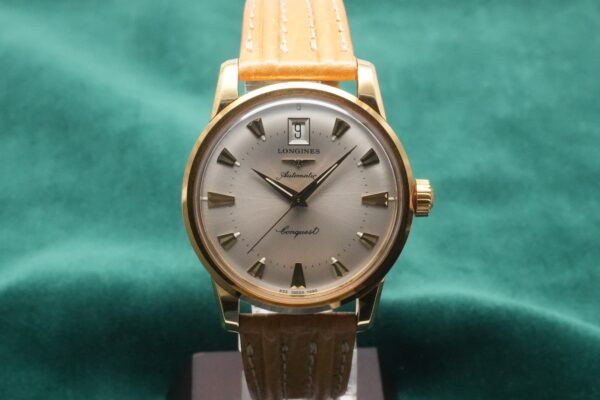 LONGINES CONQUEST HERITAGE 18KPG Ref.L1.611.6.78.1（01／1990s)の詳細写真2枚目