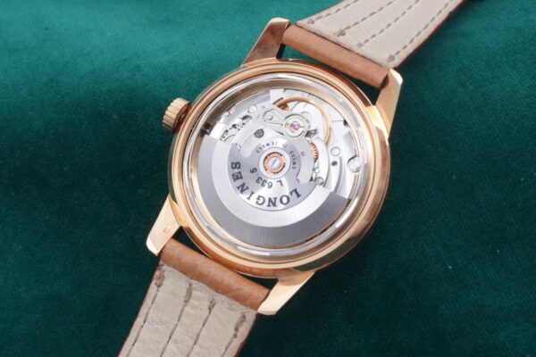 LONGINES CONQUEST HERITAGE 18KPG Ref.L1.611.6.78.1（01／1990s)の詳細写真8枚目
