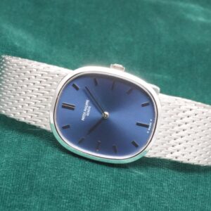 パテック・フィリップ GOLDEN ELLIPSE WG BRACELET BLUE DIAL 3548/1