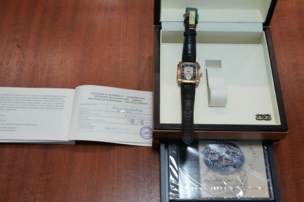 GLASHÜTTE ORIGINAL KARREE HANDAUFZUG（01／2005年)の詳細写真8枚目