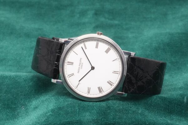 パテック・フィリップ カラトラバ WG WHITE ROMAN DIAL 3520D（20-222／1991年)の詳細写真1枚目