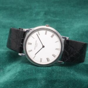 パテック・フィリップ カラトラバ WG WHITE ROMAN DIAL 3520D