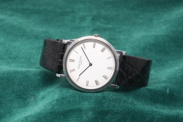 パテック・フィリップ カラトラバ WG WHITE ROMAN DIAL 3520D（20／1990s)の詳細写真1枚目