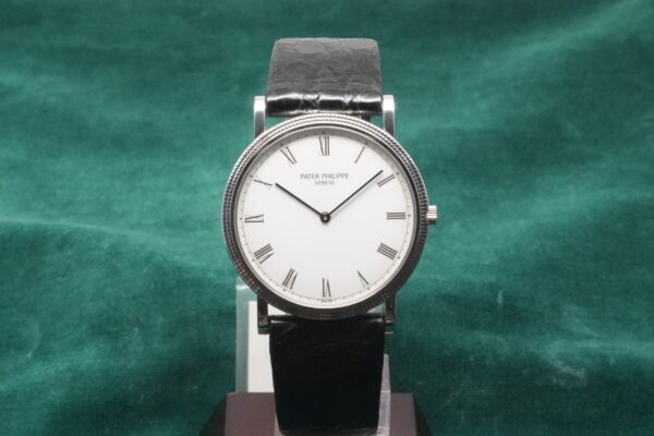 パテック・フィリップ カラトラバ WG WHITE ROMAN DIAL 3520D（20／1990s)の詳細写真2枚目