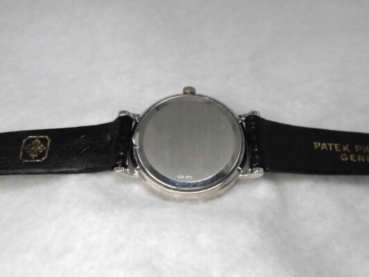 レディース パテック・フィリップ カラトラバ WG WHITE ROMAN DIAL 4820（ML-21／1990ｓ)の詳細写真4枚目