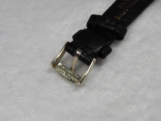 レディース パテック・フィリップ カラトラバ WG WHITE ROMAN DIAL 4820（ML-21／1990ｓ)の詳細写真7枚目
