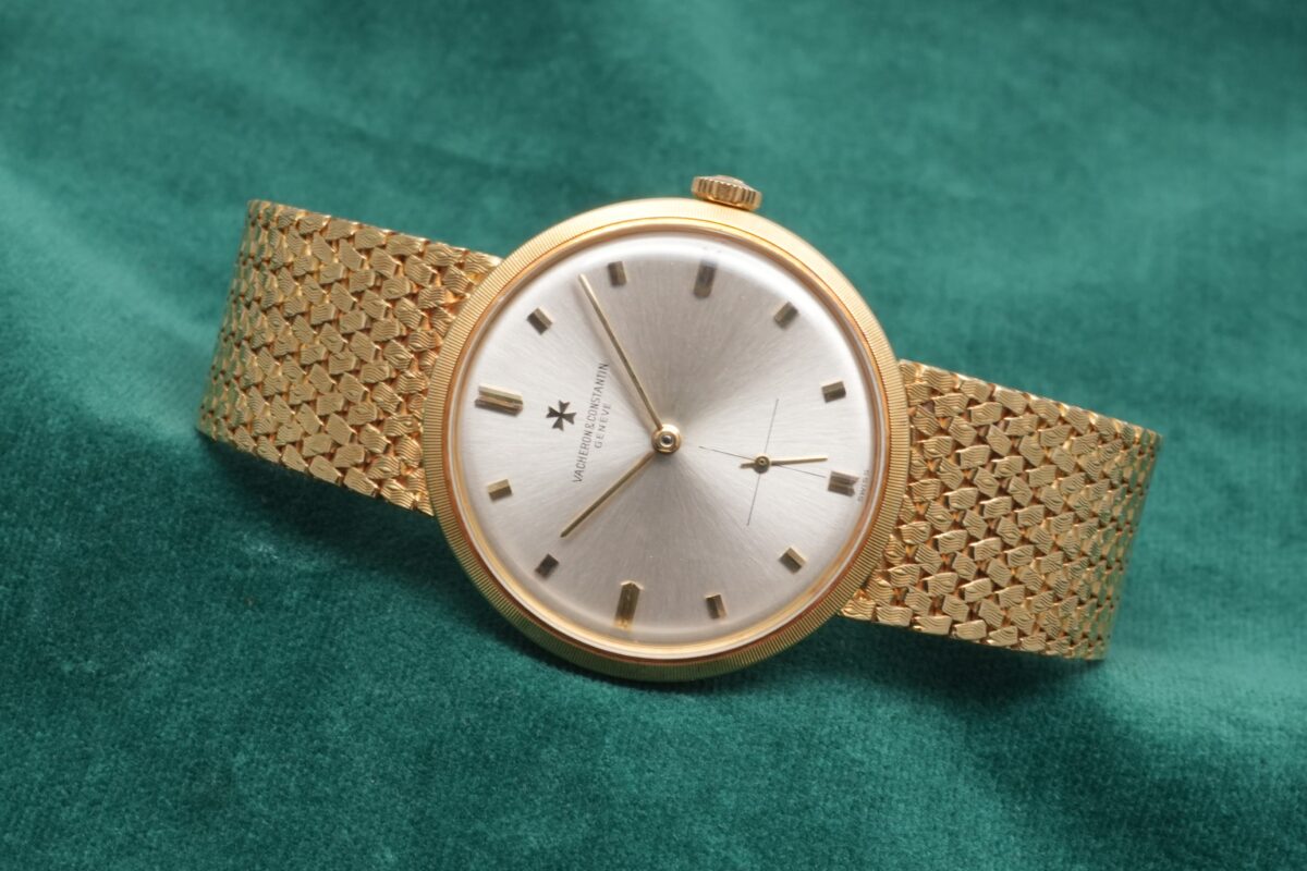 VACHERON & CONSTANTIN 6544 18KYG INTEGRATED BRACELET(06/1960s)