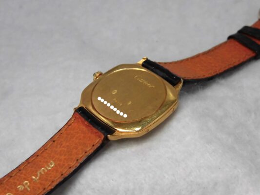 レディース  カルティエ  Trianon  18KYG（ML-24／1970ｓ)の詳細写真7枚目
