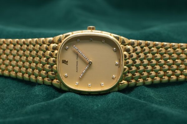 AUDEMARS PIGUET 18KYG DIAMOND INTEGRATED BRACELET（02／1980年代)の詳細写真3枚目