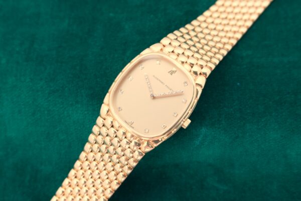 AUDEMARS PIGUET 18KYG DIAMOND INTEGRATED BRACELET（02／1980年代)の詳細写真4枚目