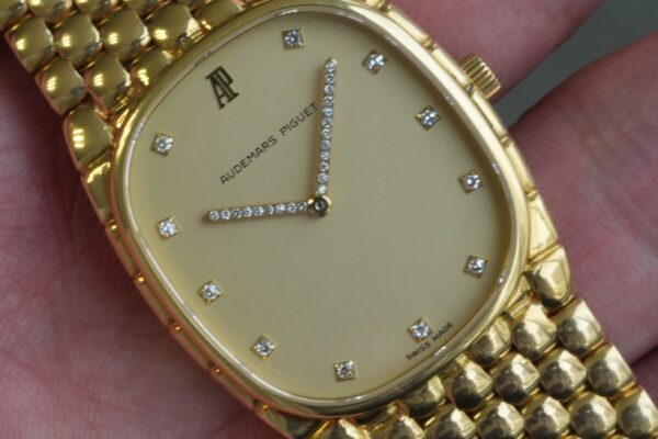 AUDEMARS PIGUET 18KYG DIAMOND INTEGRATED BRACELET（02／1980年代)の詳細写真10枚目