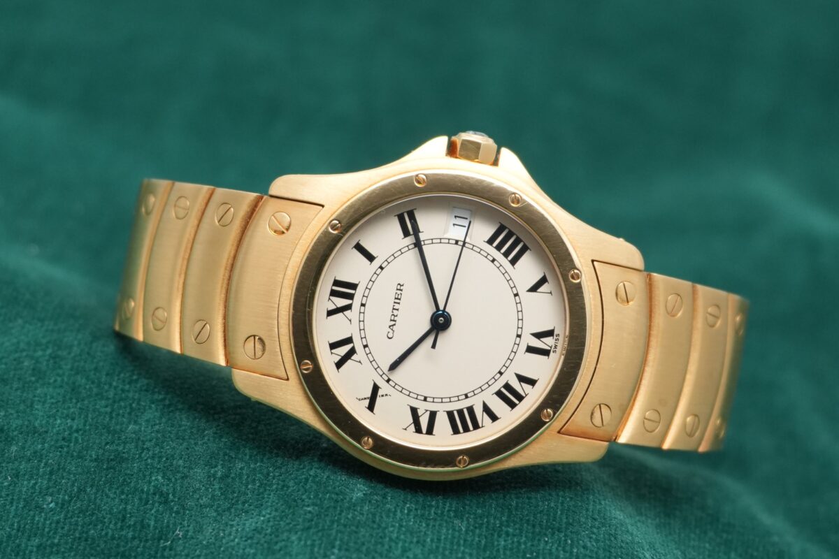 カルティエ SANTOS COUGAR YG REF.1900 1(22/1990s)