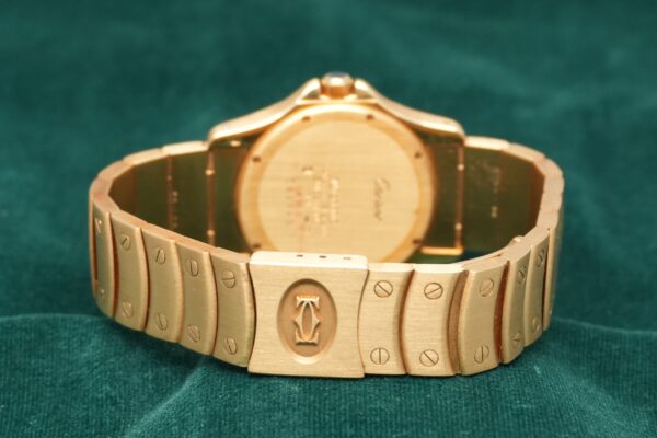 カルティエ SANTOS COUGAR YG REF.1900 1（22／1990s)の詳細写真8枚目