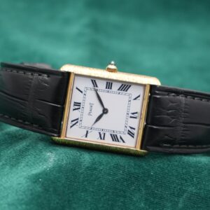 PIAGET TANK WHITE ROMAN DIAL REF.928749