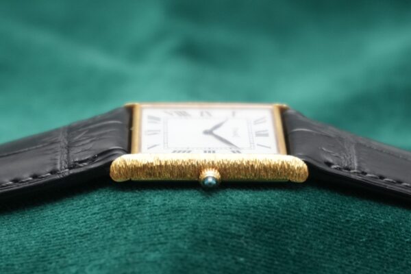 PIAGET TANK WHITE ROMAN DIAL REF.928749（PL02／1980s)の詳細写真5枚目