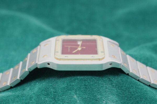カルティエ SANTOS CARREE LM SS/YG 2961（23／1980s)の詳細写真5枚目