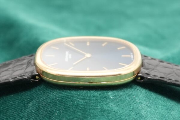 パテック・フィリップ GOLDEN ELLIPSE BLUE DIAL JUMBO 3738/100（32／1991年)の詳細写真6枚目