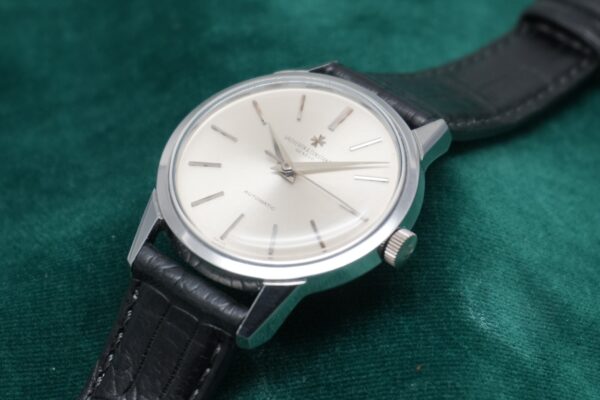 VACHERON CONSTANTIN ROUND 6562 SS SILVER DIAL（07／1960s)の詳細写真2枚目